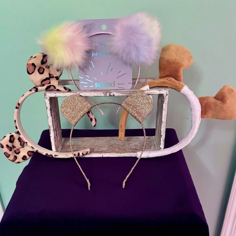 Assortment of children’s animal ear headbands